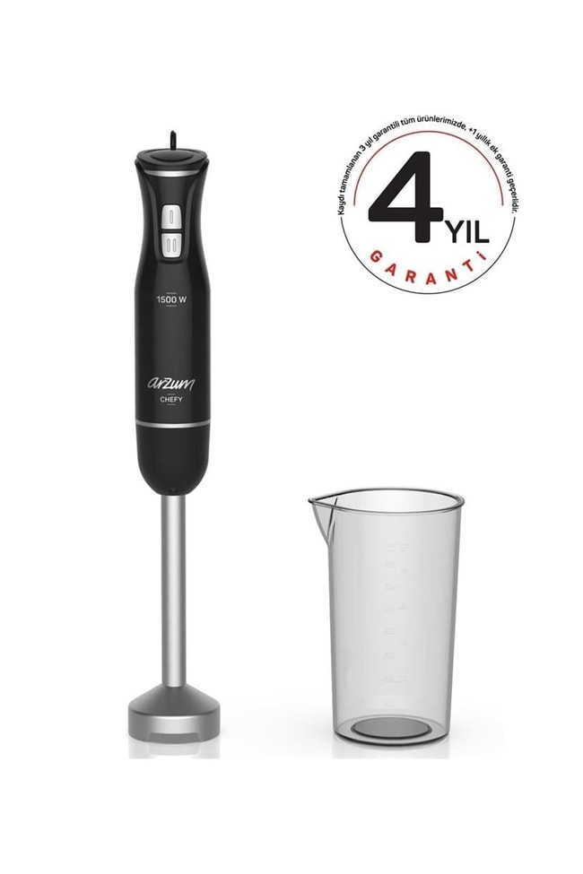 Arzum AR1139-S Chefy El Belnder Seti Siyah