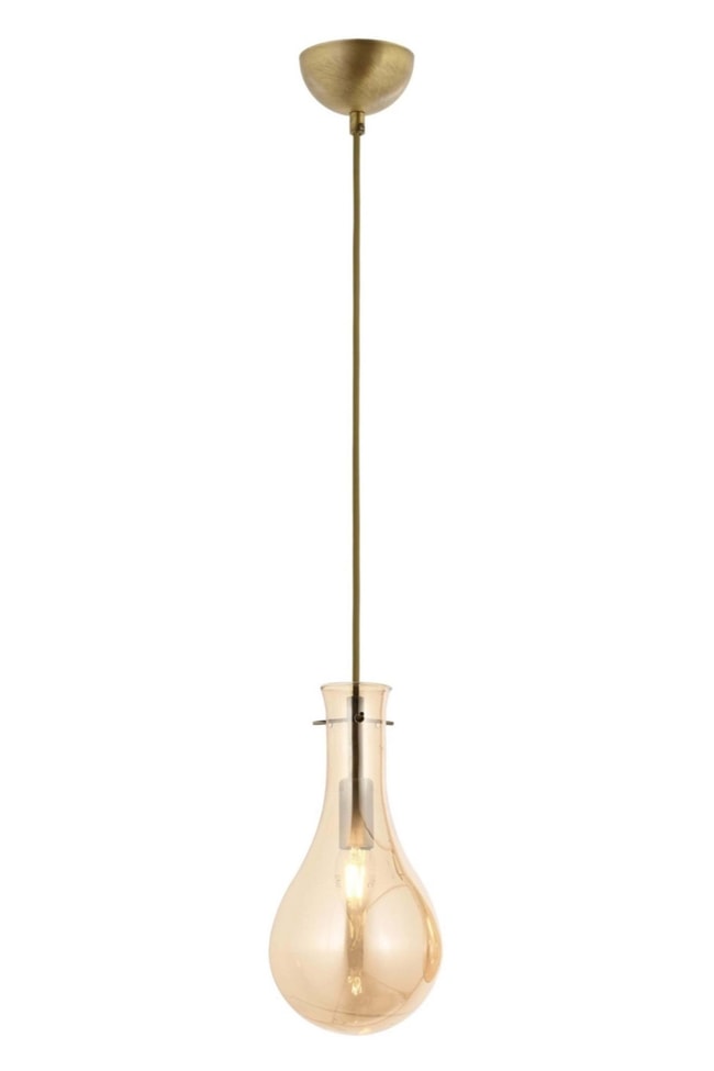 Avonni AV-1697-1E Eskitme Kaplama Modern Avize E14 Metal Cam 15 cm
