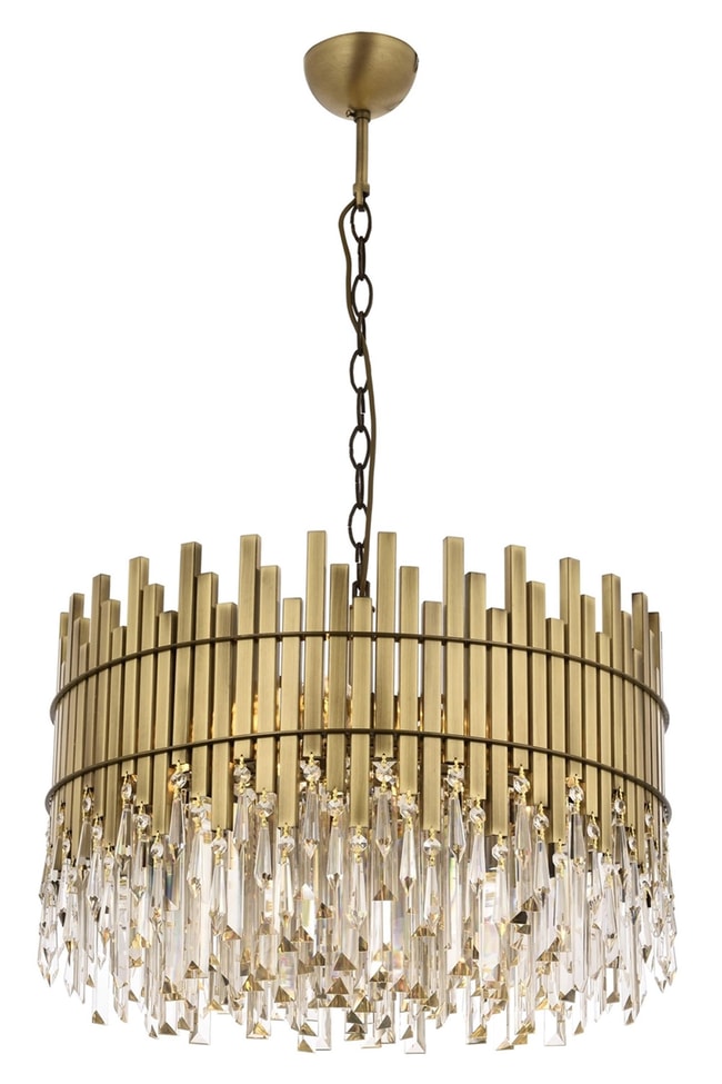 Avonni AV-1767-E60 Eskitme Kaplama Modern Avize E27 Metal Kristal 60 cm