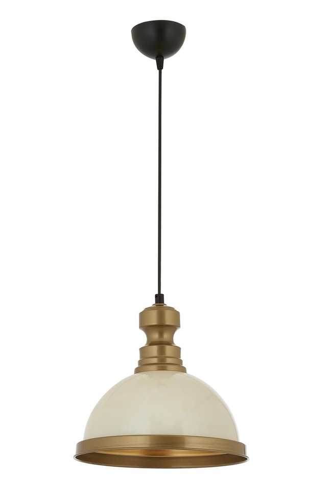 Avonni AV-4106-M31-BBY Beyaz Boya Modern Avize E27 Metal 29 cm