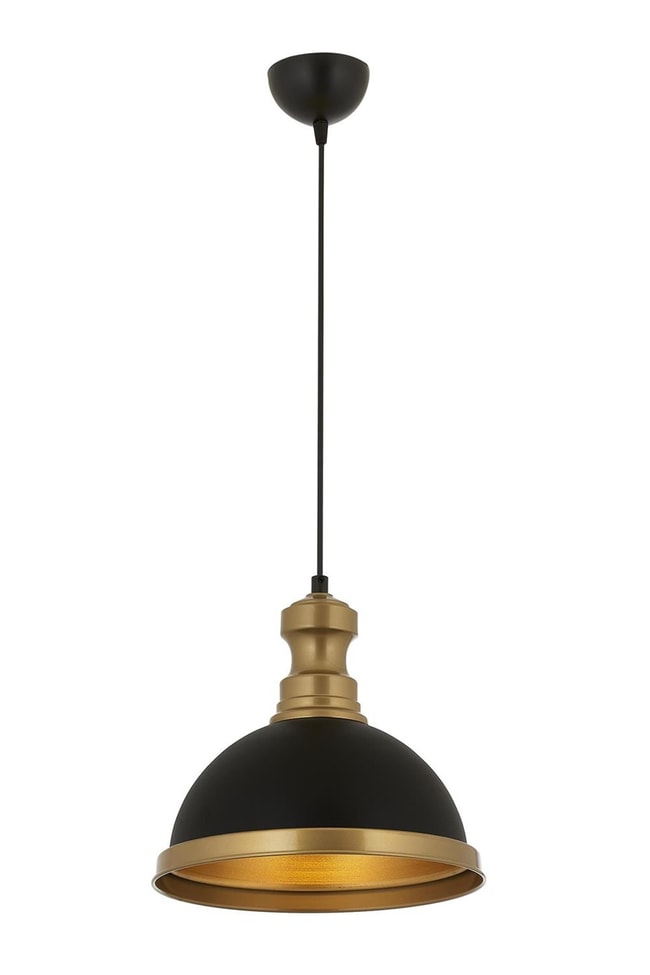 Avonni AV-4106-M31-BSY Siyah Kaplama Modern Avize E27 Metal 29 cm