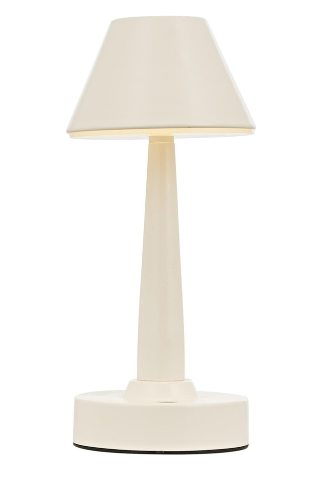 Avonni ML-64006-BBY Beyaz Boya Masa Lambası LED Metal Pleksi 11 cm