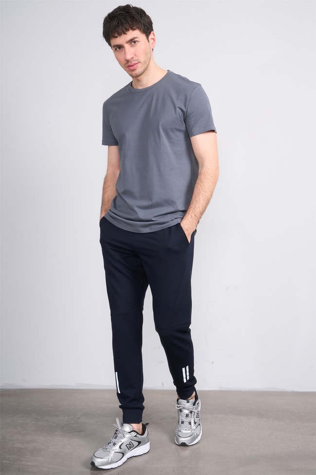 C.K Y26 7105 Mnt Lacivert Erkek Penye 2 İplik Eşofman Alt