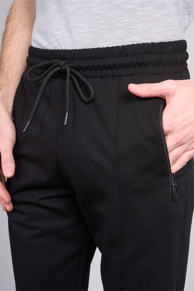 C.K Y26 1455 Mnt Siyah Erkek Licrasız 2 İplik Short