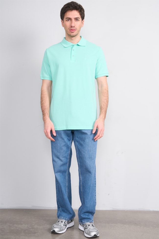 Çetinkaya Chester Polo 2742 Polo Yaka Regular Pike T-shirt Mint