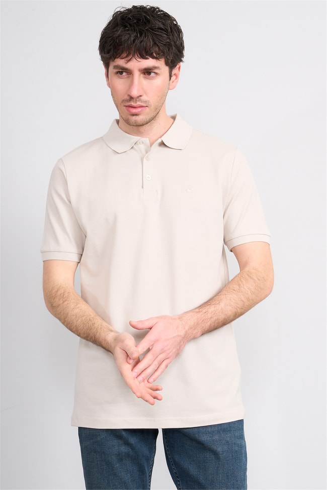Çetinkaya Chester Polo 2742 Polo Yaka Regular Pike T-shirt Vizon