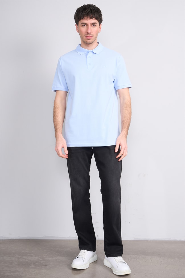 Çetinkaya Chester Polo 2742 Polo Yaka Regular Pike T-shirt Bebe Mavi