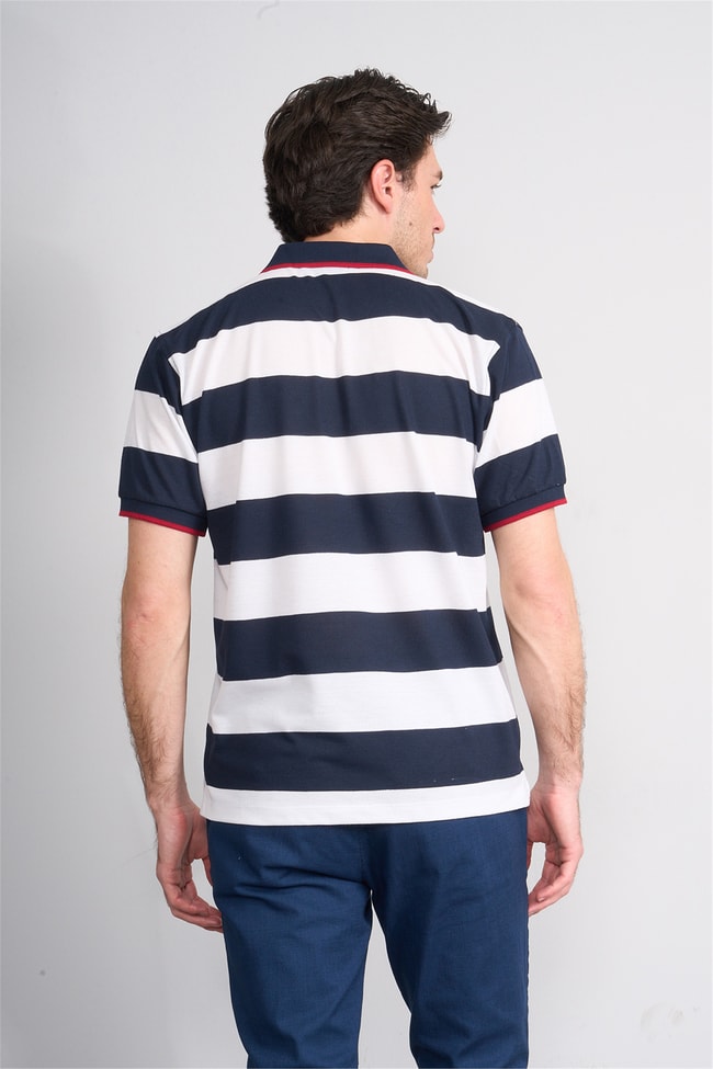 Çetinkaya Chester Polo 4111 Polo Yaka Regular Pike T-shirt Lacivert