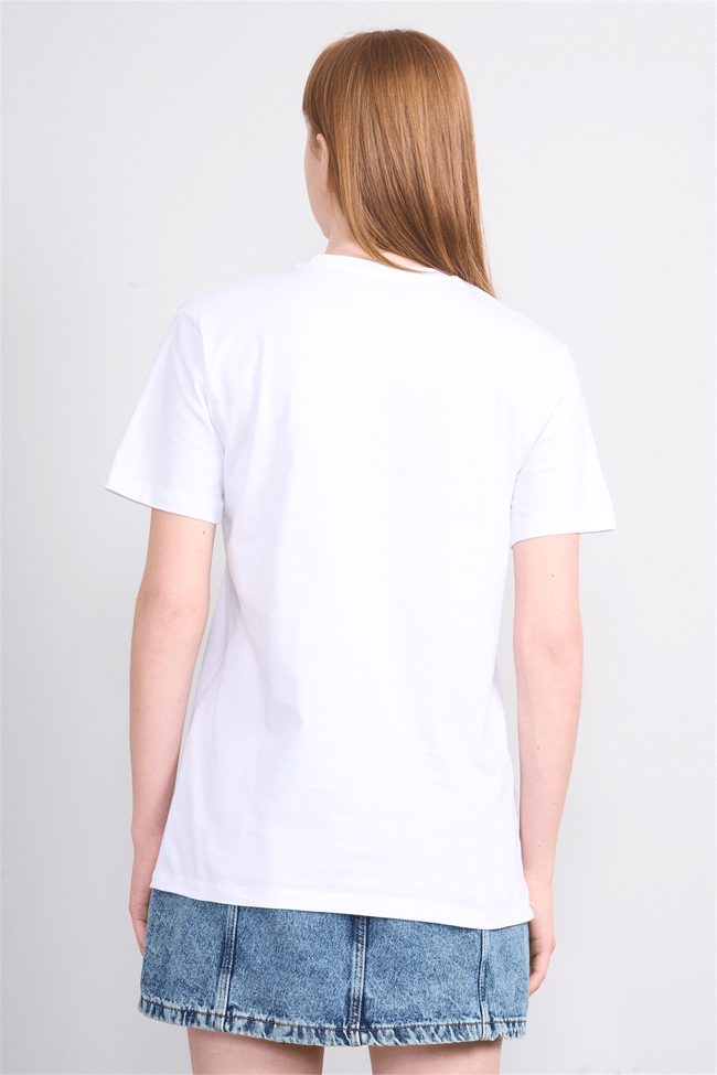 C.K Y26 3264 Fithit Byn B.Yk 30/1 Penye Basic Regular T-shirt Beyaz