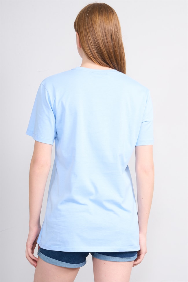 C.K Y26 3264 Fithit Byn B.Yk 30/1 Penye Basic Regular T-shirt Bebe Mavi