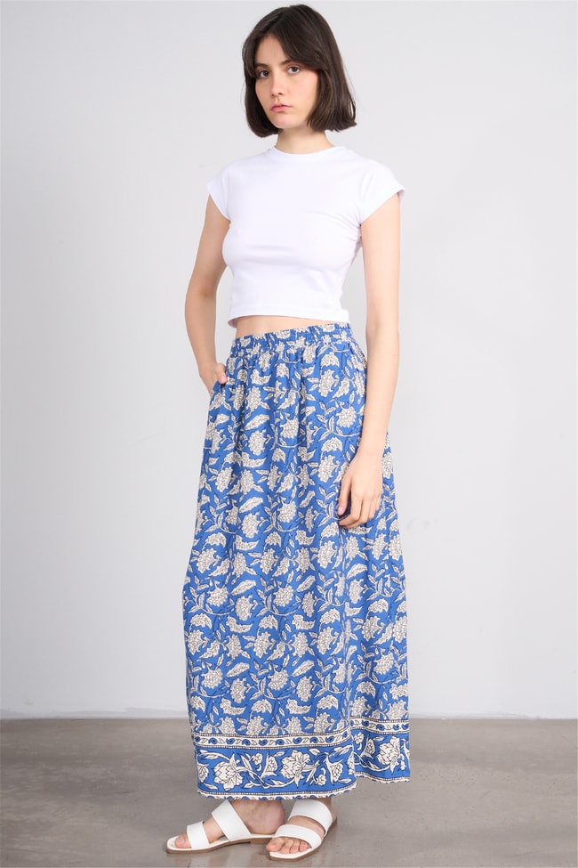 C.K Y26 3266 Fithit Byn B.Yk 30/1 Penye Crop T-shirt Beyaz