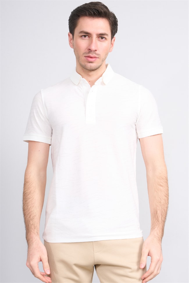 Çetinkaya Mentality 2613 Polo Yaka Regular Modelli T-shirt Karışık