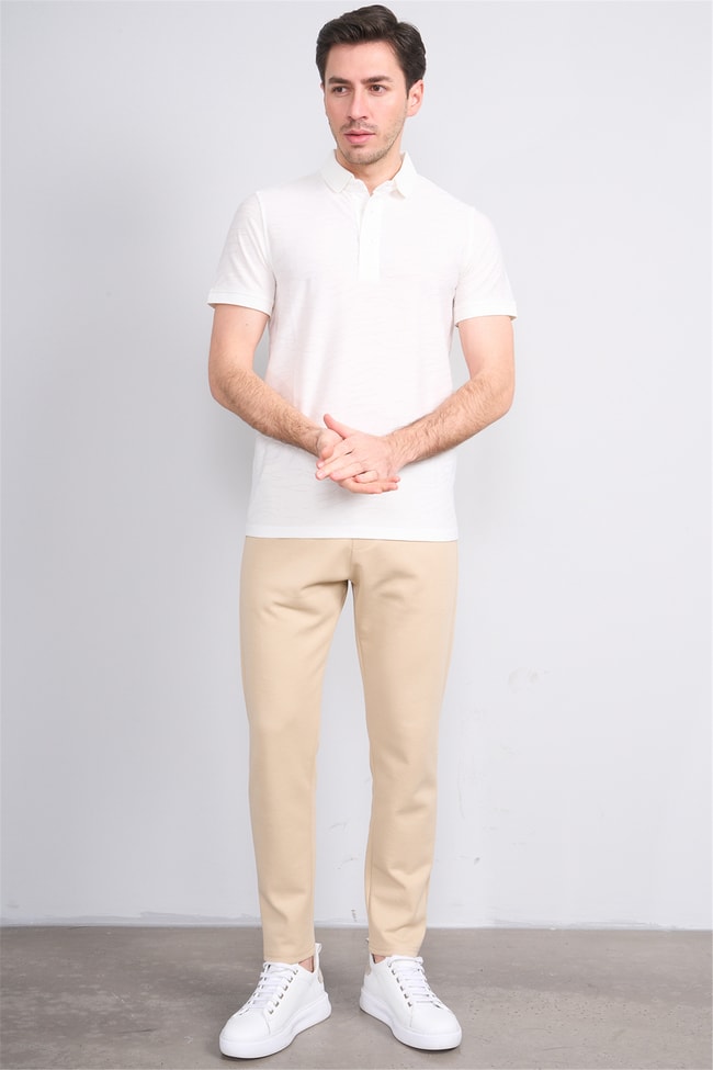 Çetinkaya Mentality 2613 Polo Yaka Regular Modelli T-shirt Karışık