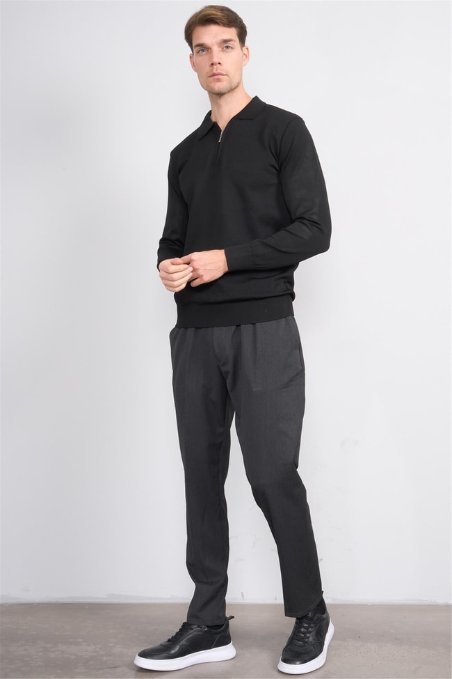 Çetinkaya Mentality 9455 Erkek Loco Yan Cep Jogger Pantolon Füme