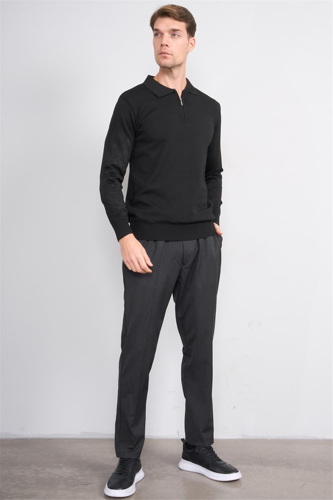Çetinkaya Mentality 9455 Erkek Loco Yan Cep Jogger Pantolon Füme
