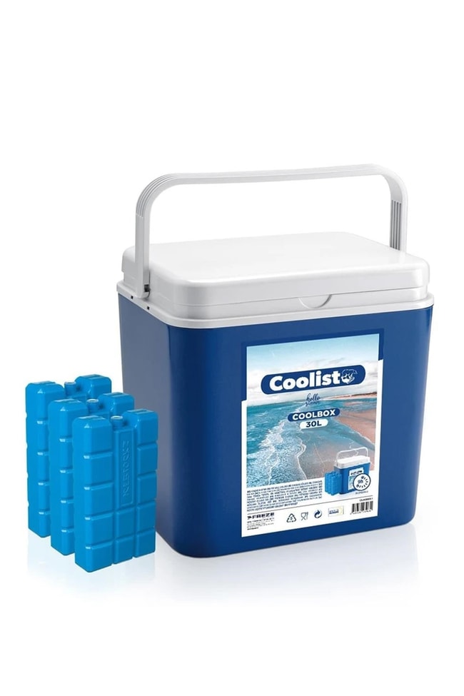 Coolist CLB30SET 30 Litre Buzluk + 3 Adet 400gr. Buz Kaseti