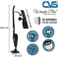 CVS Dn 4732 Wanda Plus Siyah Elektrikli Dik Süpürge
