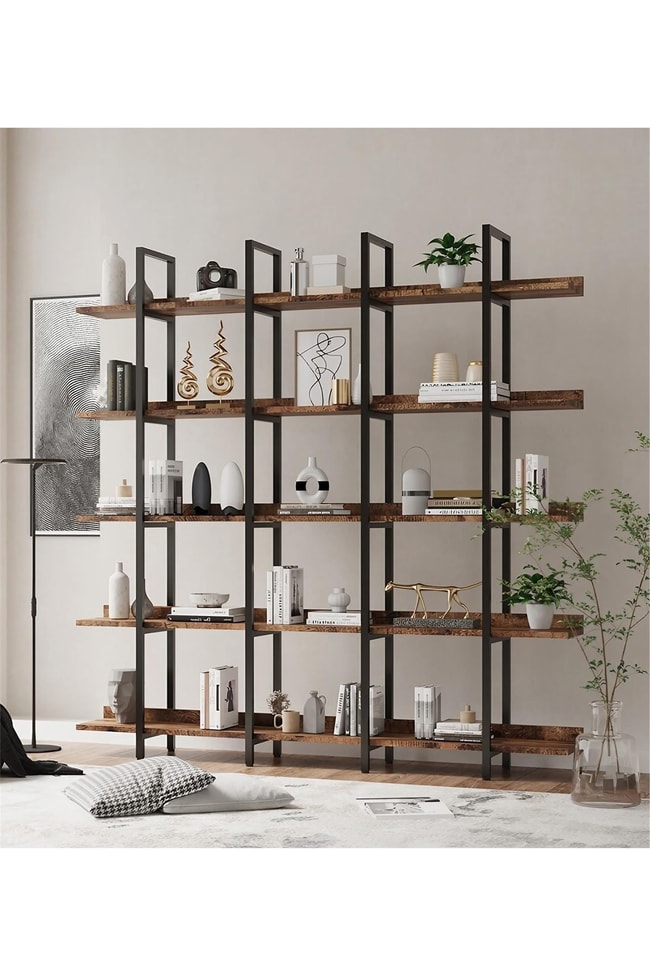 Deconode Loft Kitaplık Kahverengi DN1074K