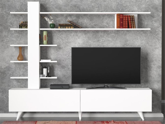 Dekorister Aleyna Tv Ünitesi Beyaz