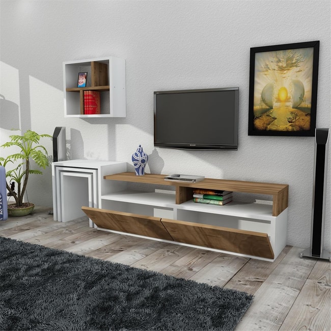 Dekorister Missy Tv Ünitesi BeyazCeviz