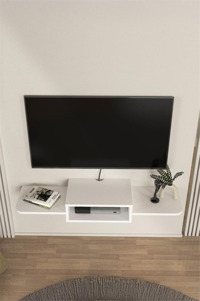 Dekorister Toby Tv Sehpası Beyaz 115 cm
