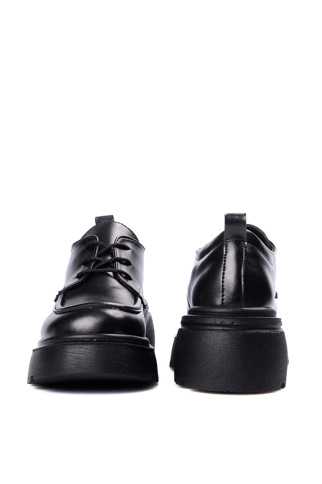 Divamod 2650 Siyah Kadın Loafer Ayakkabı