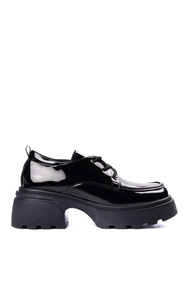 Divamod 2650 Siyah Rgn Kadın Loafer Ayakkabı
