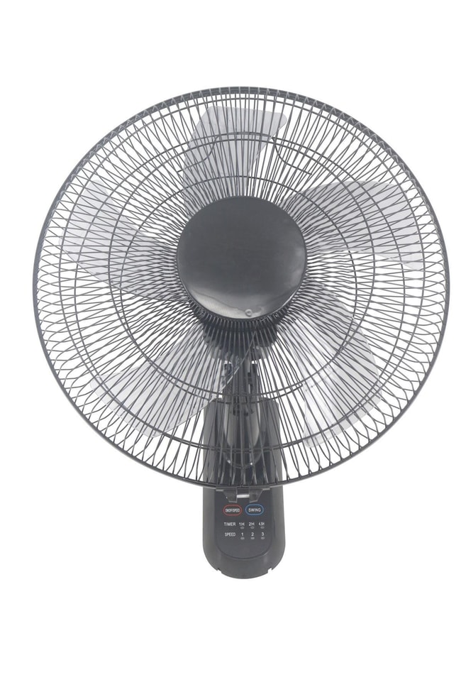 DLC Duvar Vantilatörü Kumandalı Siyah 50 Watt (FW-40-019RBK)