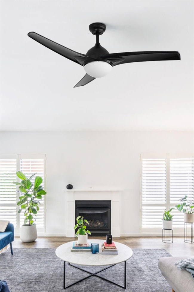 DLC Favonıo Led Tavan Vantilatörü Siyah 132 Cm (DCF-W186S)
