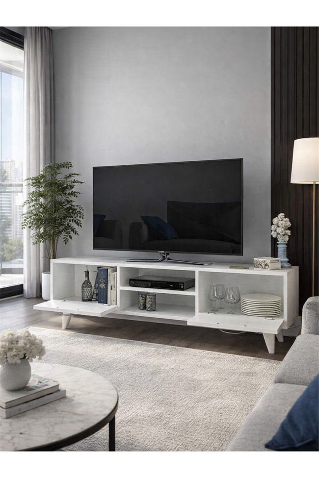 Dorpek Dale Tv Sehpası Beyaz
