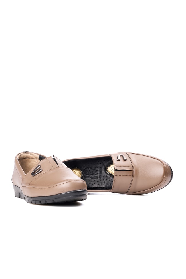 Edik 137Mt Vizon Kadın Comfort Ayakkabı