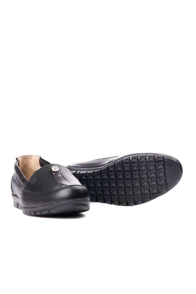 Edik M184 Siyah Kadın Comfort Ayakkabı