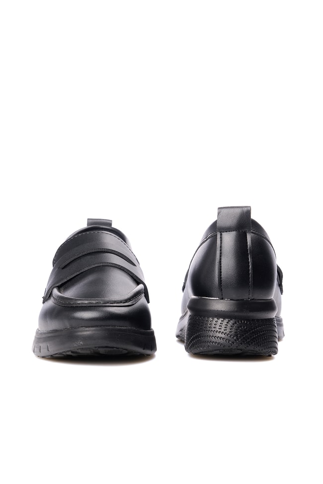 Elmisa 058 Siyah Kadın Loafer Ayakkabı