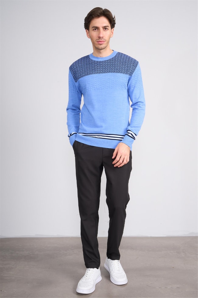 Erpant 13 Siyah Erkek Gabardin Jogger Pantolon