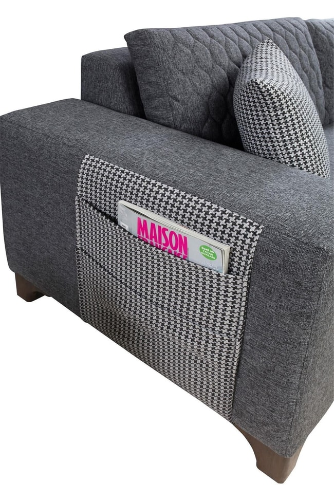 Eymense Loft Köşe Koltuk Takımı Gri
