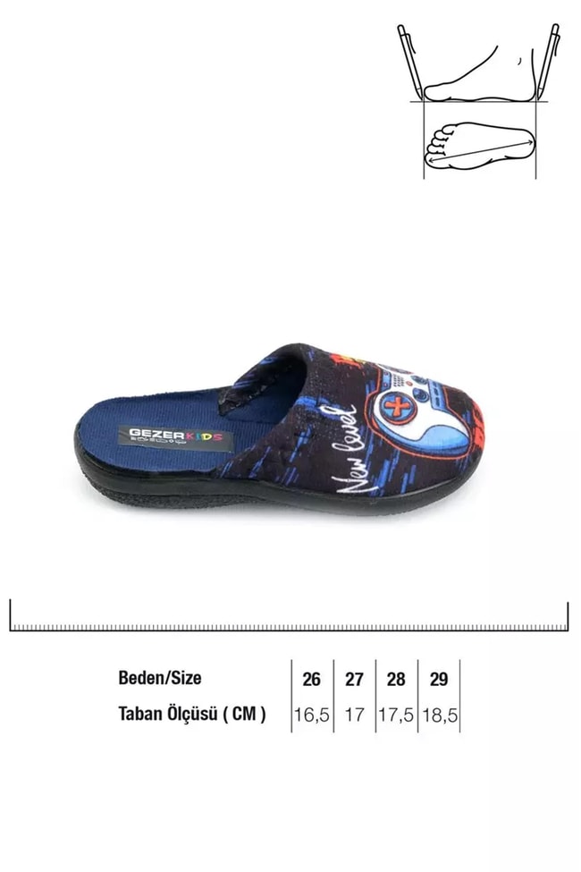 Gezer Gt1Kpm.15416.00 Patik Erkek Pu Koleksiyon Terlik