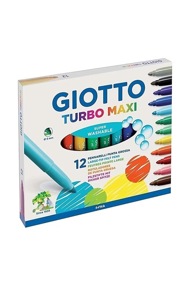 Gıotto 12Lı Kecelı Kalem Turbo Maxı