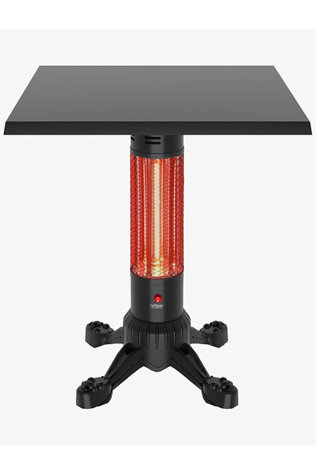 Hottable Isıtıcılı Masa Ayağı Tekno 1500 Watt 7000 Saat Lamba Ömrü