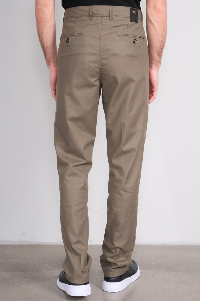 Kagi Y26 Cordoba Keten Pantolon Haki
