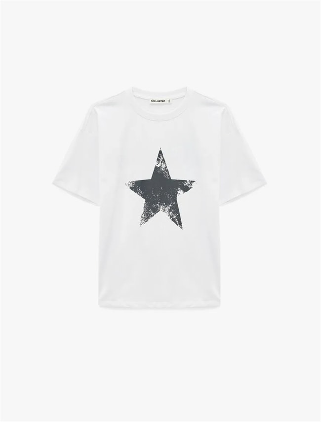 Koton Y26 6Sal10081Ik 010 Ekru Kadın Jersey Kısa Kol T-shirt