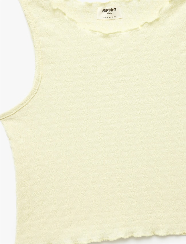 Koton Y26 6Skg10020Ak 274 Pembe Kız Çocuk Jersey Kısa Kol T-Shirt