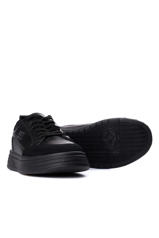 Leoder 114 Siyah Siyah Erkek Casual Ayakkabı