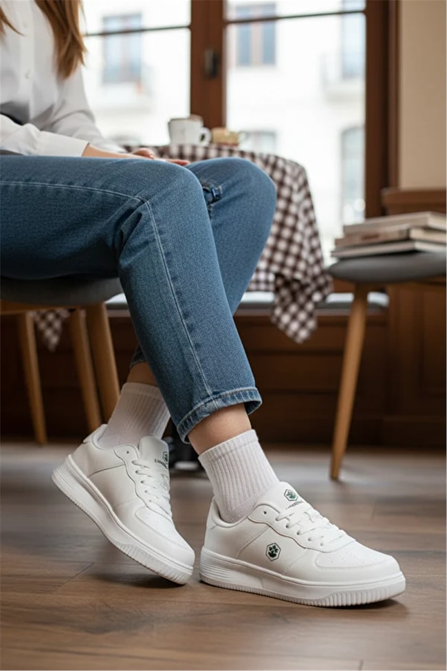 Lumberjack A10206565612010 6M Fınster Wmn 6Fx Beyaz Kadın Sneaker Ayakkabı