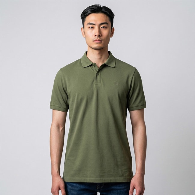 Lumberjack A10220385808010 6M Mb Ct953 Polo T-Sh 6Fx Hakı Erkek Kısa Kollu Polo T-Shırt