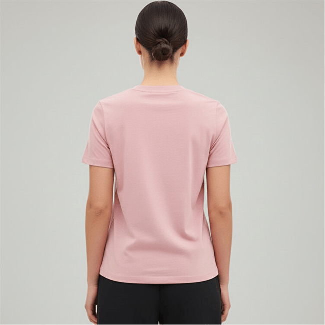 Lumberjack A10220391510010 6M Wb 11Ct122 6Fx Pastel Pembe Kadın Kısa Kollu T-Shırt