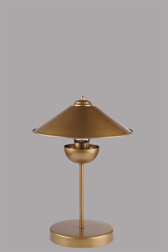 Lumexx Gale Eskitme Metal Başlıklı Masa Lambası