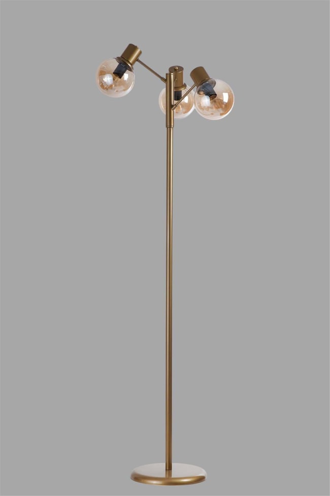 Lumexx Safir 3 Lü Eskitme Lambader Bal Camlı
