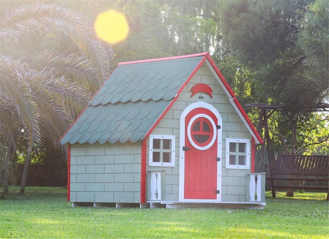 Mandu Ahşap Çocuk Oyun Evi (Playhouse) Hollanda-Mnd221