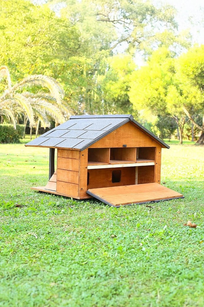 Mandu Ahşap Lüks Kedi Evi-Mnd111