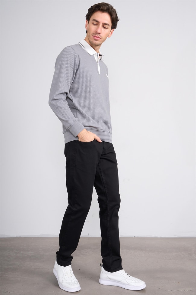 Mareteks 2211-C01-Parma S.Black Erkek Denım Pantolon